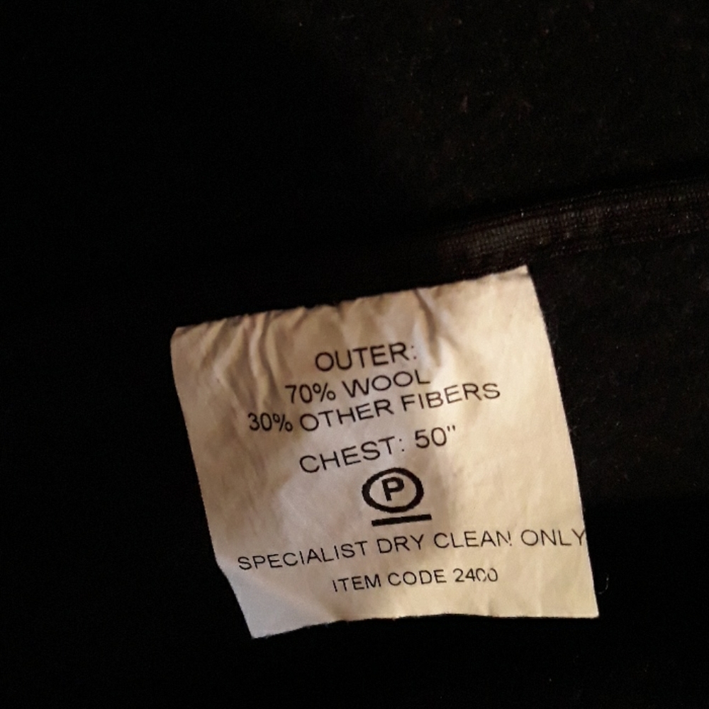 Men's 3/4 Length WOOL DUFFLE Coat